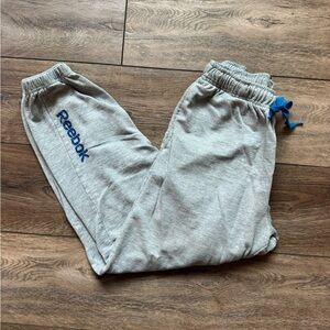 Reebok Grey Lounge Sweatpants Size Small